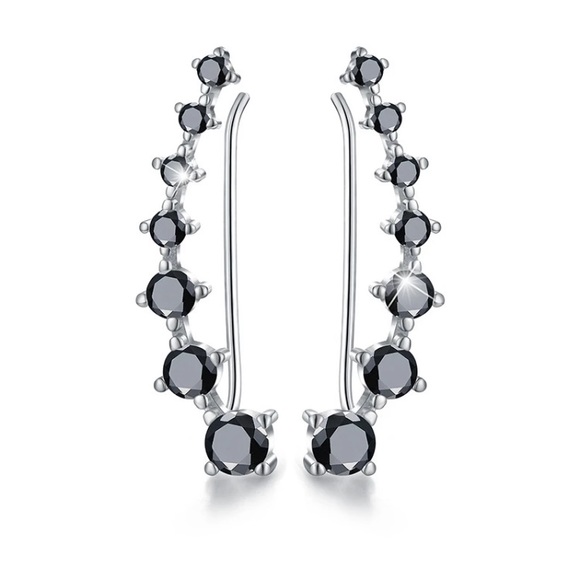 🖤 Sterling Silver  earrings🖤 - Picture 2 of 4